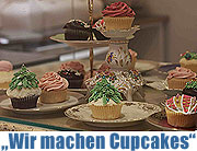 "Wir machen Cupcakes" - Bayerns erstes Cupcake Ladencafé eröffnte Nähe Viktualienmarkt, München (Foto. Wir liebeen Cupcakes")